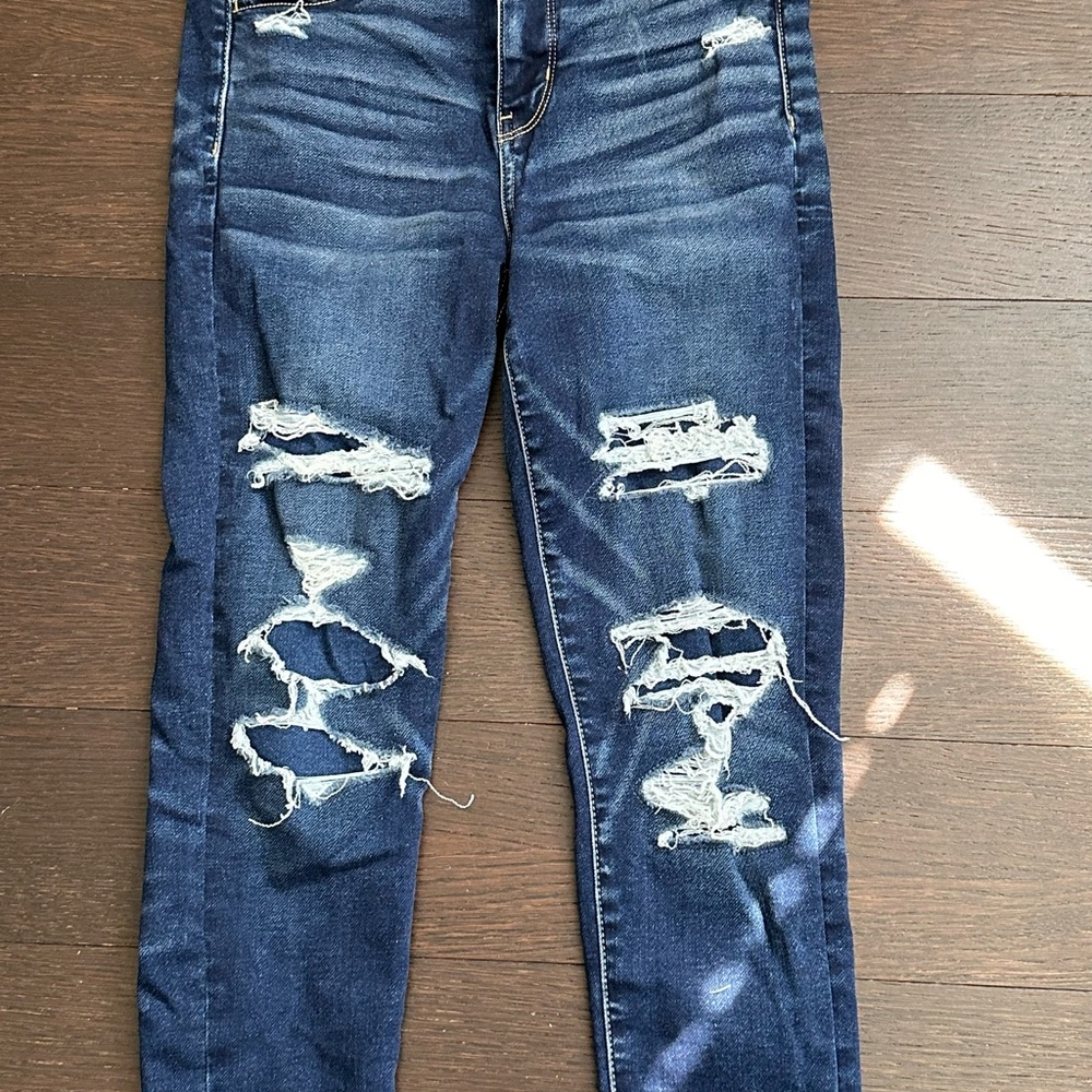 American Eagle Ripped Skinny Jeans
